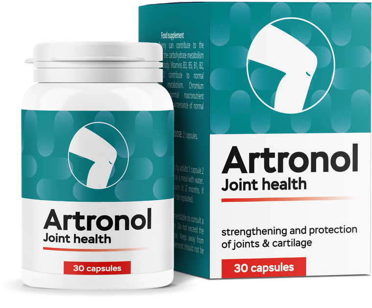 Artronol – suplemento alimentar para as articulações, 30 cápsulas